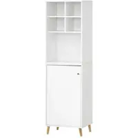 Proregal Jaguar Set Aktenregal Aktenschrank & Regalkreuz Breite 51 cm Weiß