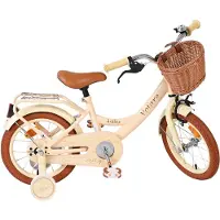 Volare Ashley Kinderfahrrad - Mädchen - 14 Zoll - Creme