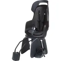 Bobike GO Maxi Frame Mount Fahrradsitz, Urban Black