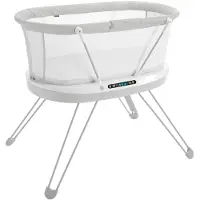 Fisher-Price GXL76, Wiege, 9 kg, Junge/Mädchen, Stoff, Kunststoff, Metall, Weiß
