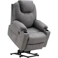 MCombo Elektrisch Aufstehhilfe Fernsehsessel Relaxsessel Massage Heizung USB 7040DE