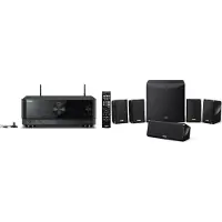 Yamaha YHT-4960, Nicht enthalten, 32-Bit/384 kHz, 5.2 Kanäle, 150 W, DTS-HD Master Audio, DTS:X, Dolby Digital Plus, Dolby Surround, Dolby TrueHD, 32-bit/384kHz