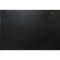 Stier Schreibtischplatte 120x80cm schwarz