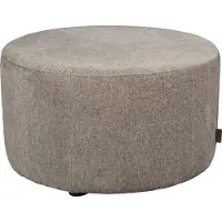 Dutchbone Rocca Pouf Cappuccino