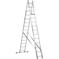 Altrex 2 piece aluminum ladder