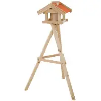 Siena Garden Vogelhaus LOKI + Ständer Kiefer FSC 100 %