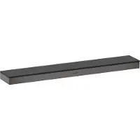 Hansgrohe Rainfinity Ablage 500, Brushed Black Chrome
