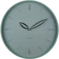 Karlsson - Wanduhr Petals - Blau - Ø40cm