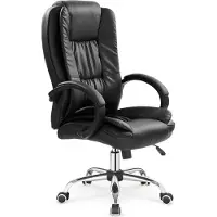 Halmar Bürostuhl mit Relaxfunktion, höhenverstellbar, TILT-Mechanismus, Armlehnen, Rollen, 64x110x75 cm