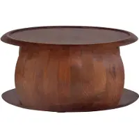 Woood Cole Couchtisch Mangoholz Braun