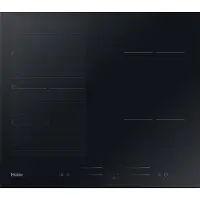 Haier Series 4 HAFRSJ64MC, Schwarz, Integriert, 59 cm, Zonen-Induktionskochfeld, Glaskeramik, 4 Zone(n)