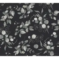 A.S. Création Vliestapete "Pure Elegance Blumen-Tapete Mustertapete Blümchen Blattmuster" leicht glänzend glatt Vliestapete floral für Schlafzimmer Küche Wohnzimmer Blumen Design