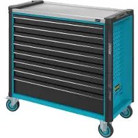 Hazet Werkstattwagen Assistent 179NXXL-8 Schubladen flach: 7 x 77 x 870 x 398 mm Schubladen hoch: 1 x 162 x 870 x 398 mm