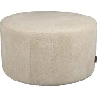 Dutchbone Rocca Pouf Latte