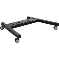 Vogel's PFT 8530 Displaywagen-Fuss Gross, bis 160kg, Silber
