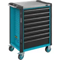 Hazet Werkstattwagen Assistent 179NX leer schwarz/blau - 179NX-8 - schwarz/blau