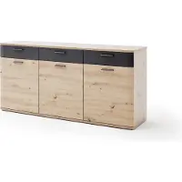 Harper Sideboard MADANG BHT 180x85x43 cm braun Kommode Bürokommode