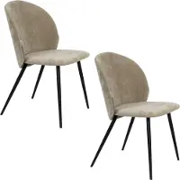 Zuiver Cozy Esszimmerstuhl Stahl/Polyester