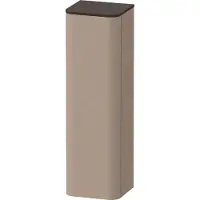 Duravit Happy D.2 Plus Halbhochschrank, 400x1336x360 mm, eine Tür, Anschlag links, HP1261L7575, Farbe: Leinen Dekor