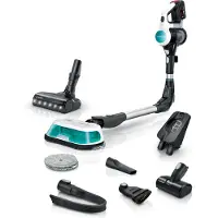 Bosch BCS71HYG3, 2-in-1-Stabstaubsauger, Beutellos, Trocken&Nass, Hygienefilter, Aquafilterung, Glatter Boden, Teppich, Harter Boden, Treppenstufen, Polsterung
