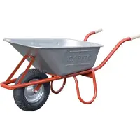 CAPITO Tiefmuldenkarre Eurocar 100 Liter Luftrad