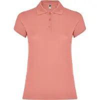 Roly PO6634 | Damen Star Woman Poloshirt, Piqué - Farbe: Clay Orange 266 - Größe: XL