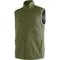Maier Sports Brims Vest M Herren Softshellweste military green/green pond
