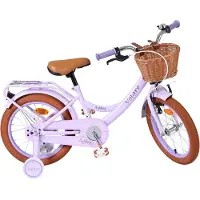 Volare Ashley Kinderfahrrad - Mädchen - 16 Zoll - Lila