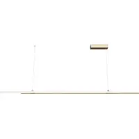 Maytoni LED Pendelleuchte Halo in Gold 2x 24W 2200lm
