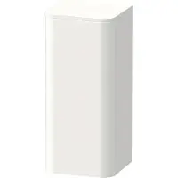 Duravit Halbhochschrank HAPPY D.2 PLUS 880x400x360mm Türansch li weiß supermatt Türanschlag links weiß supermatt