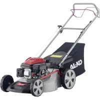 Al-Ko Benzin-Rasenmäher Easy 4.60 SP-S (46 cm Schnittbreite, 2.0 kW Motorleistung, zentrale Schnitthöhenverstellung, Robustes Stahlblechgehäuse, mit Hinterrad-Antrieb, für Rasenflächen bis 1400 m²)