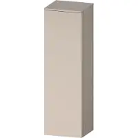 Duravit Halbhochschrank Qatego 40x36x1320cm, 1 T., Anschl li, Tau matt