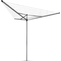 Brabantia 310645, Drehregler, Grau, 120 mm, 120 mm, 1850 mm, 3,6 kg