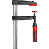 Bessey Temperguss-Schraubzwinge TPN mit 2-Komponenten-Kunststoffgriff