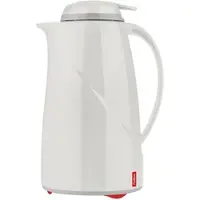 Helios preisser Isolierkanne Wave Push 1l Kunststoff weiß