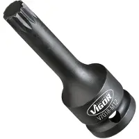 Vigor Schlagschrauber Schraubendrehereinsatz, 1/2 (12,5 mm) Vierkant hohl, Innen Vielzahn Profil XZN, SW M12