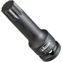 Vigor Schlagschrauber Schraubendrehereinsatz, 1/2 (12,5 mm) Vierkant hohl, Innen Vielzahn Profil XZN, SW M18