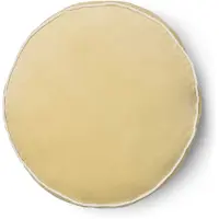 Essenza Lio Yellow straw Dekokissen 45 Round