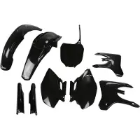 Ufo Yamaha Yzf 250/450 2005-2005 Yakit333f-001 Fork Protectors & Plastikbausatz Schwarz Schwarz One Size