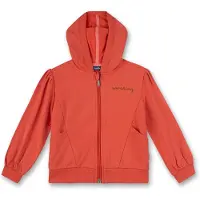 Sanetta Kidswear Mädchen-Sweatjacke Orange Flowers for You 104