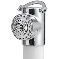 Osculati New Edge Dusche weißer Nylon Schlauch 4 m - 15.243.61