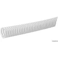 Osculati Weißer PVC spiralförmiger verstärkter Schlauch 22 mm - 18.006.16