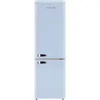 Wolkenstein KG 250.4RT Retro Kühl-/ Gefrierkombination, blau