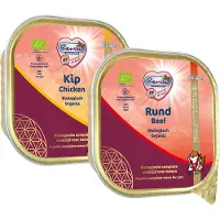 Renske Katzenfutter - biologisches Frischfleisch - Rind - 19 x 85 g