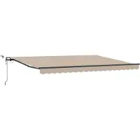 Syfax Markisenstoff Beige 450 x 300 cm Polyester