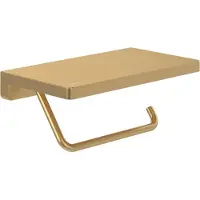 Villeroy & Boch Elements - Striking Toilettenpapierhalter mit Ablage, 200 x 110 x 79 mm