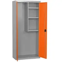 Simon Rack Aktenschrank, Mehrzweckschrank, Stahl-Aufbewahrungsschrank, 0 Ebenen, Doppeltüren, Schloss - Simonlocker