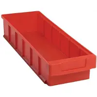 LA-KA-PE Regalkasten VKB L500xB152xH83mm rot Polypropylen
