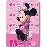 Procos Disney Minnie Schönes Charm-Fleece Bettdecke 100x1