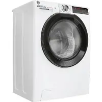 Hoover H-WASH&DRY 350 H3DPS 4646TAB6-S, Frontlader, Freistehend, Weiß, Links, Schwarz, Drehregler, Berührung